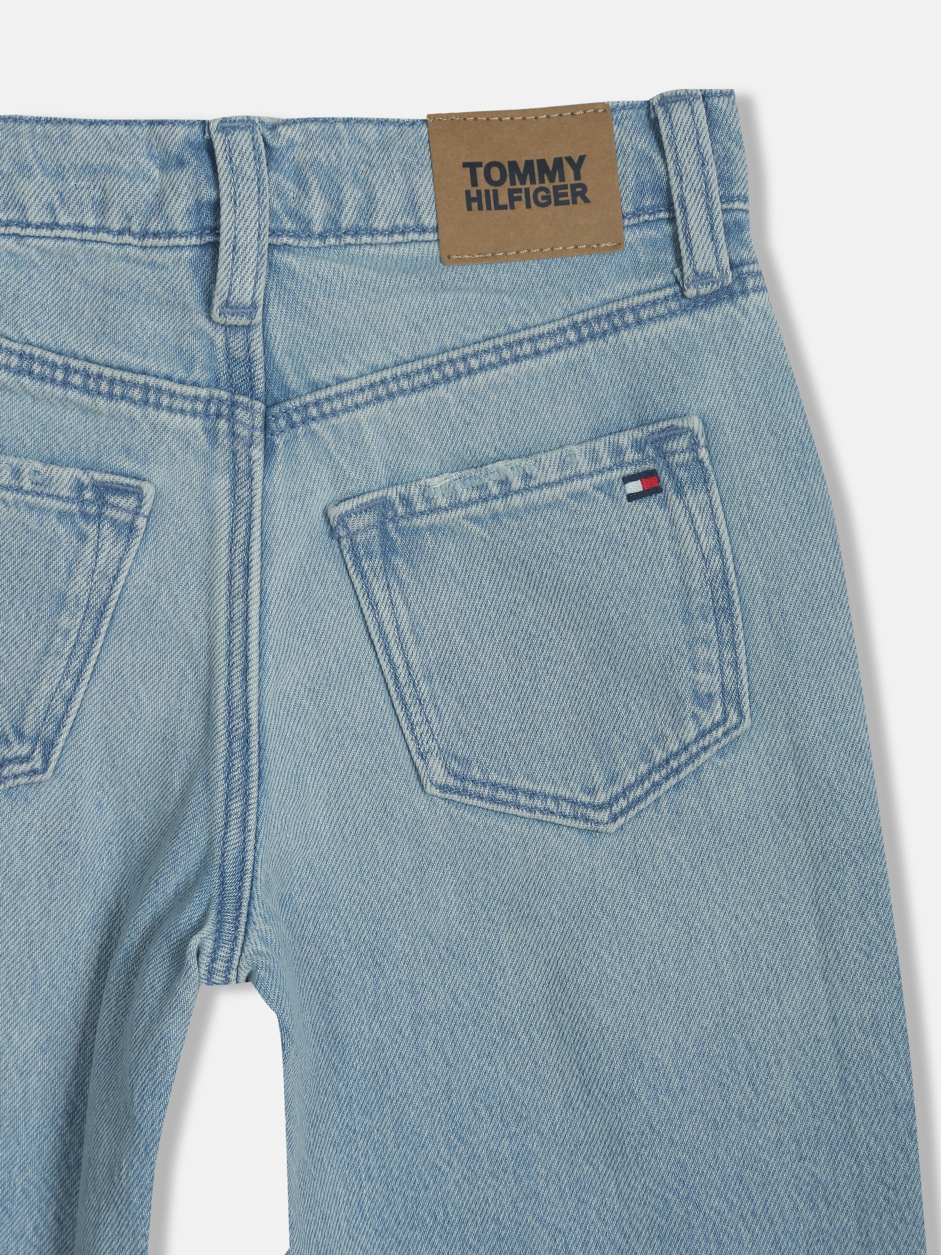 Boys Blue Relaxed Fit Mid Rise Jeans