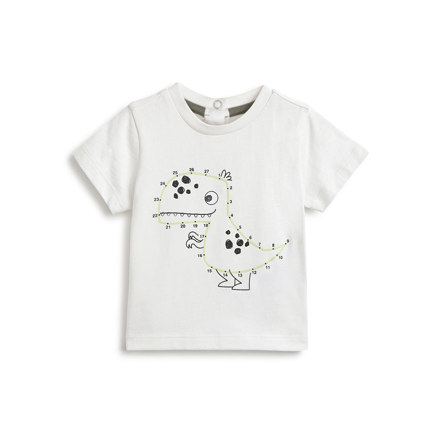 Boys Bronze Cotton Printed T-Shirt in Regular Fit