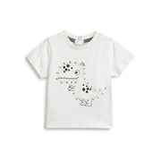 Boys Bronze Cotton Printed T-Shirt in Regular Fit