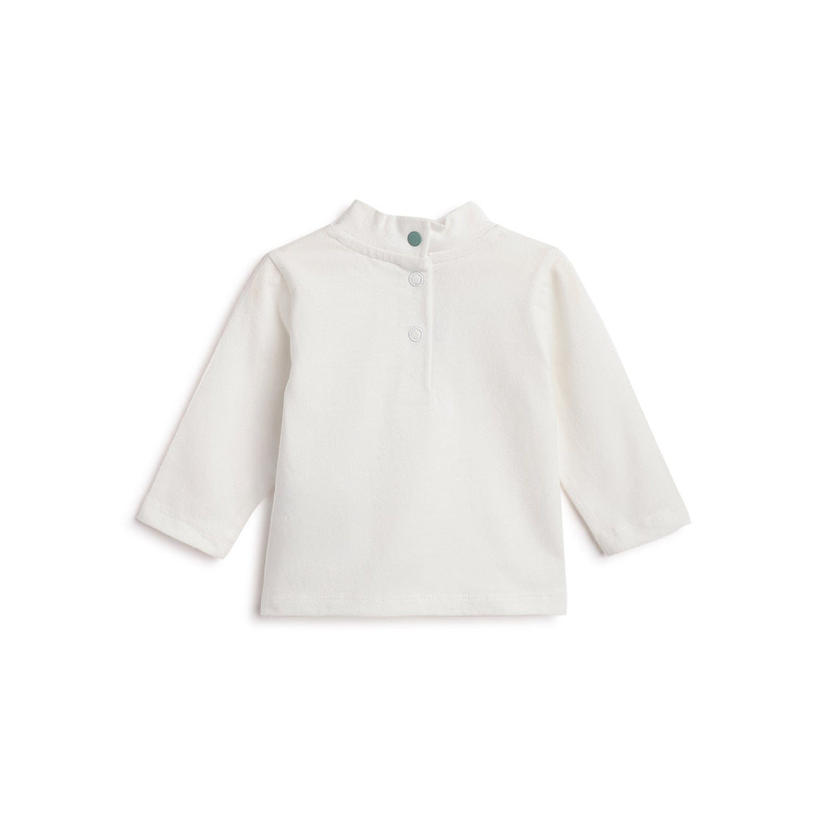 Boys White Woodland Cotton Jersey T-Shirt
