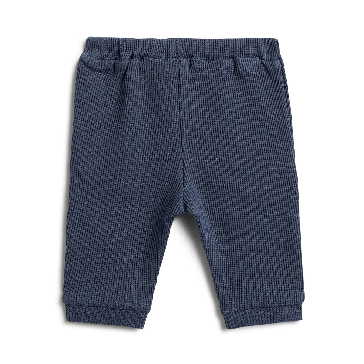 Boys White Striped Interlock T-Shirt & Trousers Set