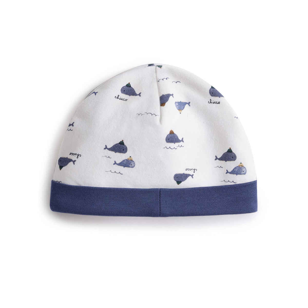 Boys White Fleece Cap