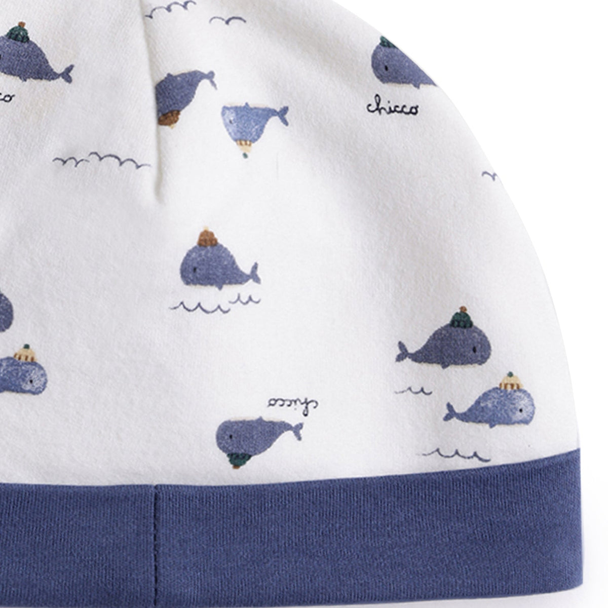 Boys White Fleece Cap
