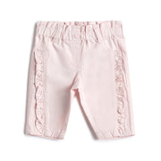 Girls Pink Twill Trousers