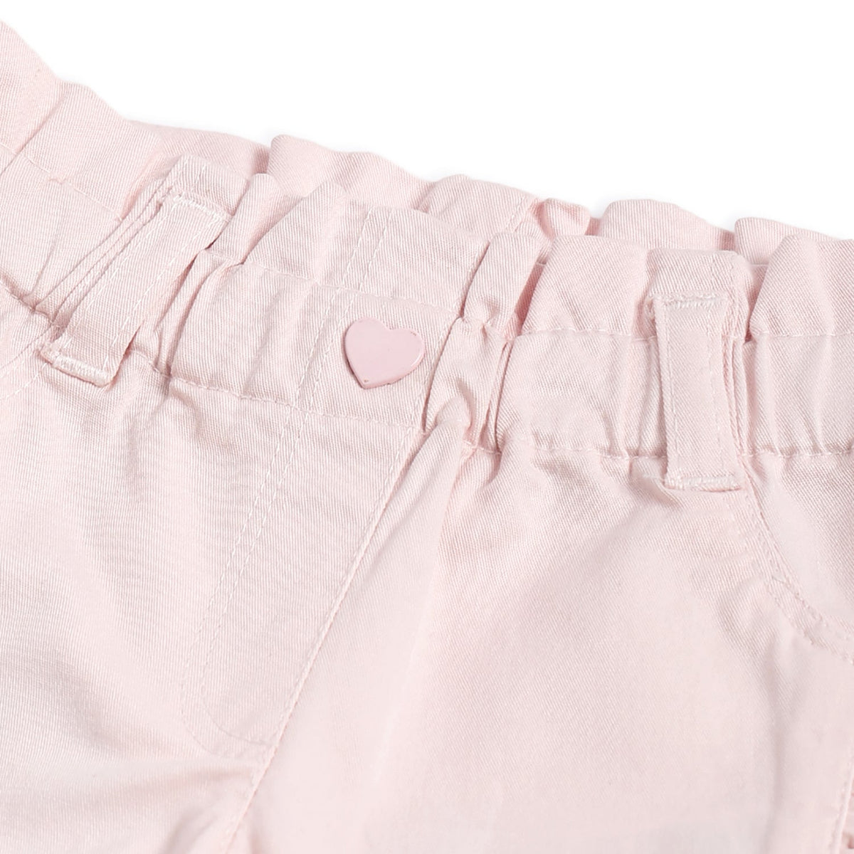 Girls Pink Twill Trousers