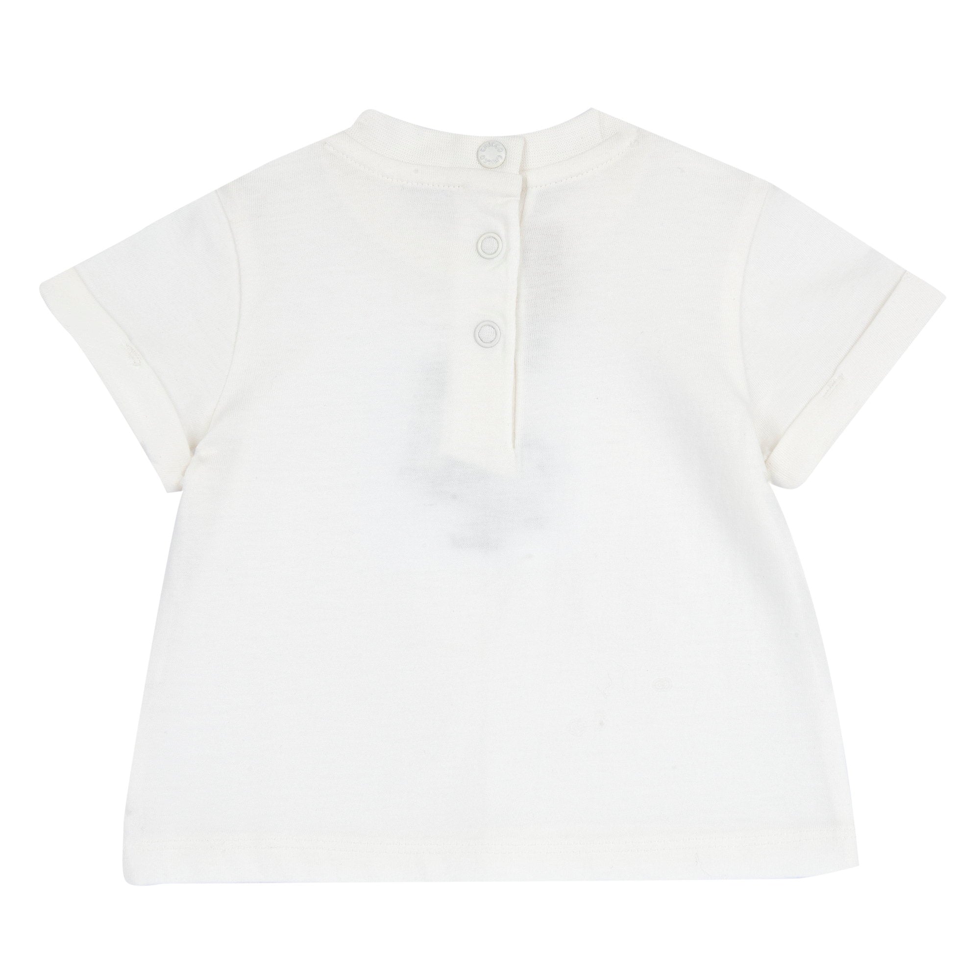 Boys Bronze Embroidered Cotton T-Shirt with Regular Fit