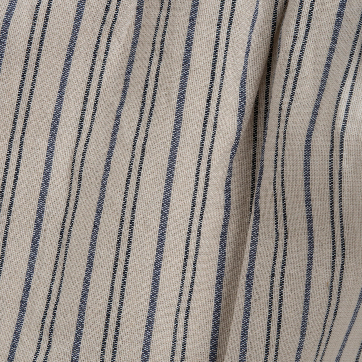 Girls Beige Striped Cotton Dress