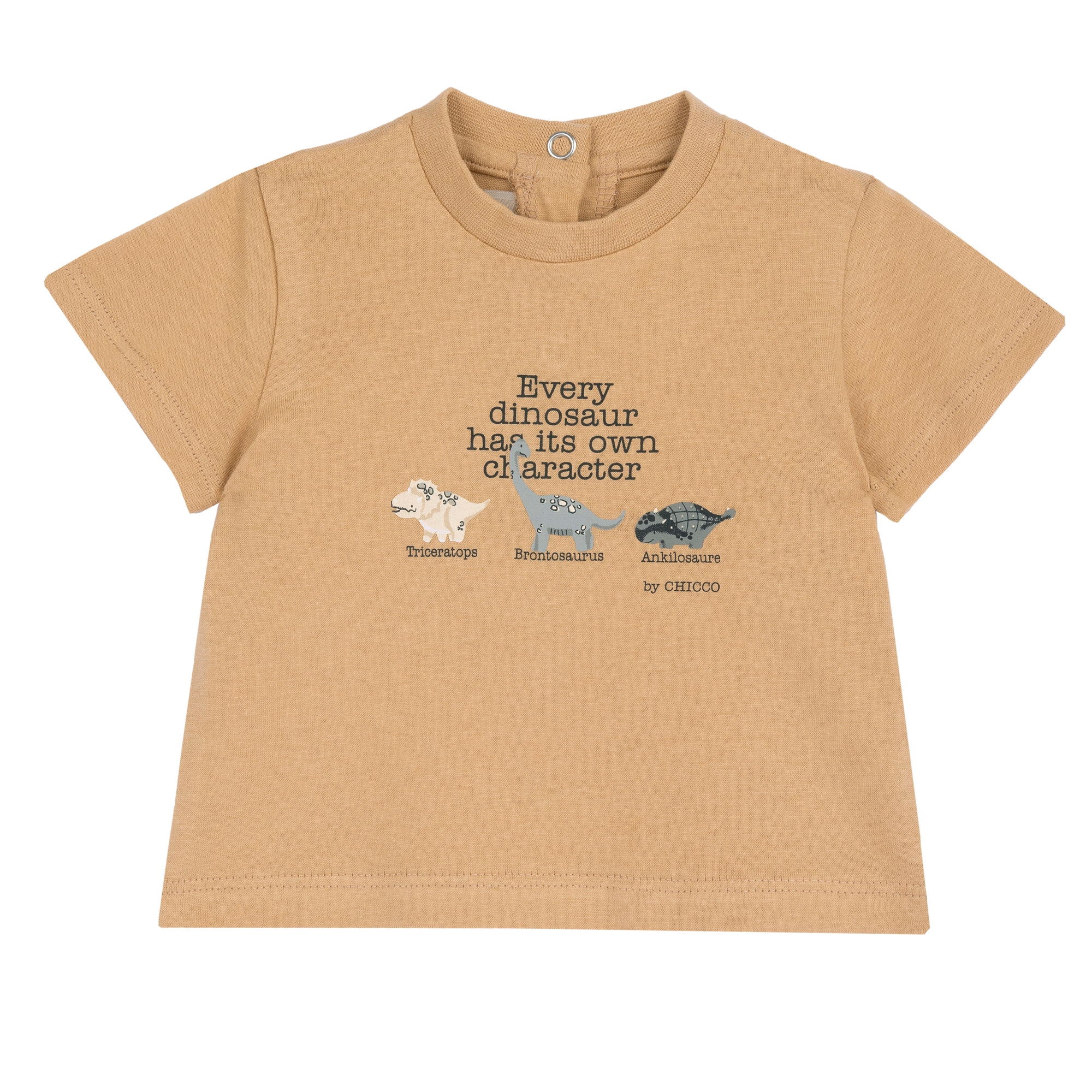 Boys Medium Natural Graphic Printed Cotton T-Shirt with Regular Fit