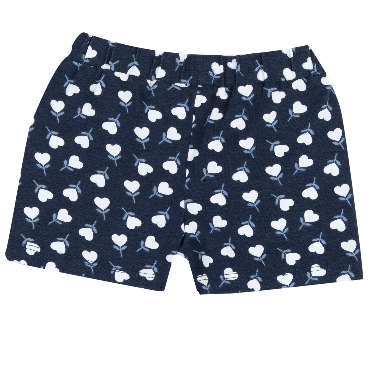 Girls White Bird Cotton T-Shirt & Trousers Set
