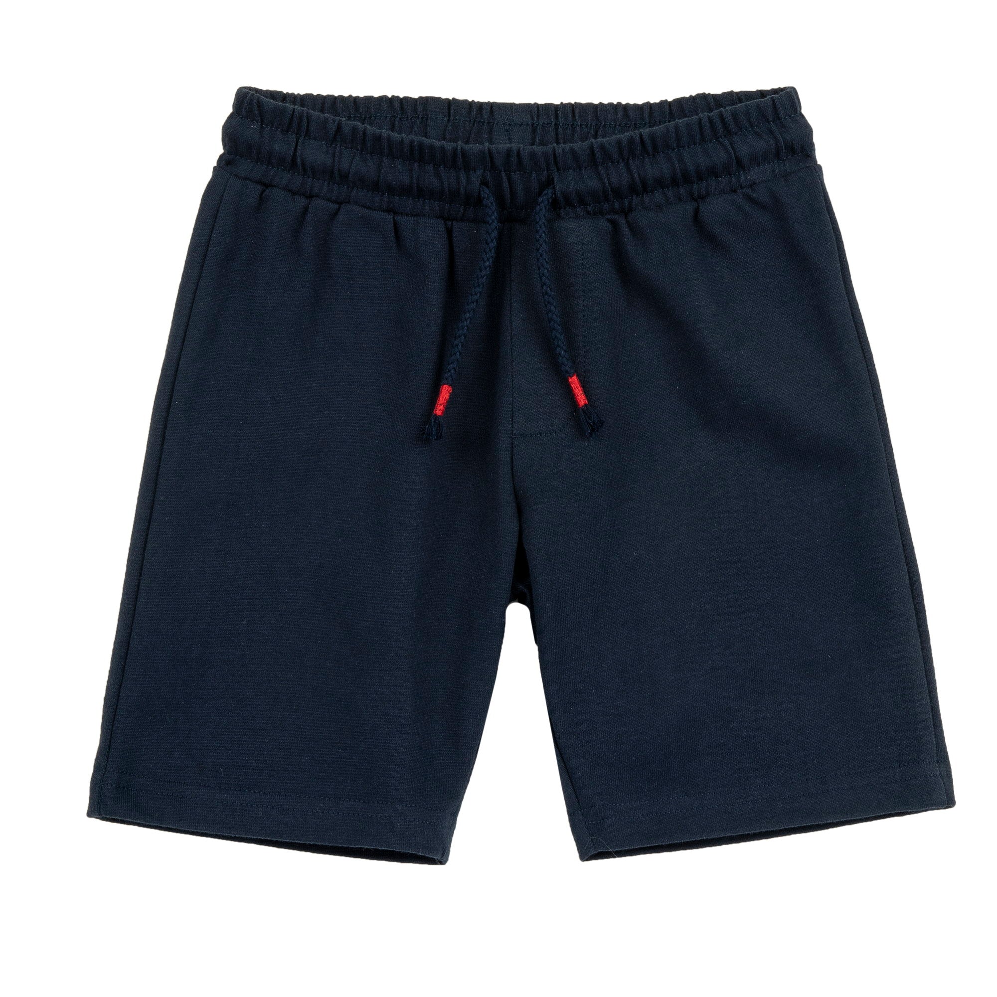 Boys White Graphic Printed Cotton T-Shirt and Shorts Set