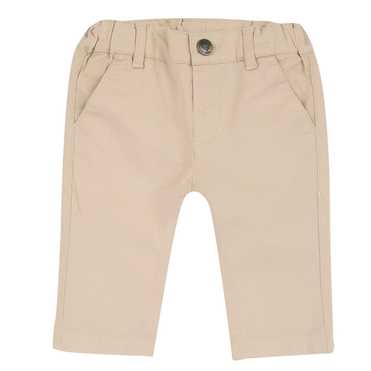Boys Beige Twill Trousers