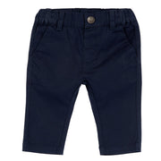 Boys Navy Twill Trousers