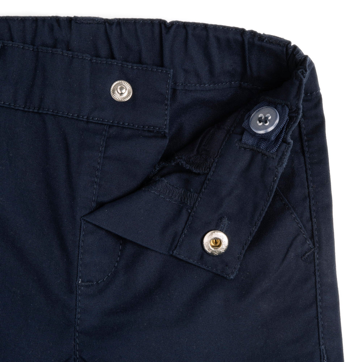 Boys Navy Twill Trousers
