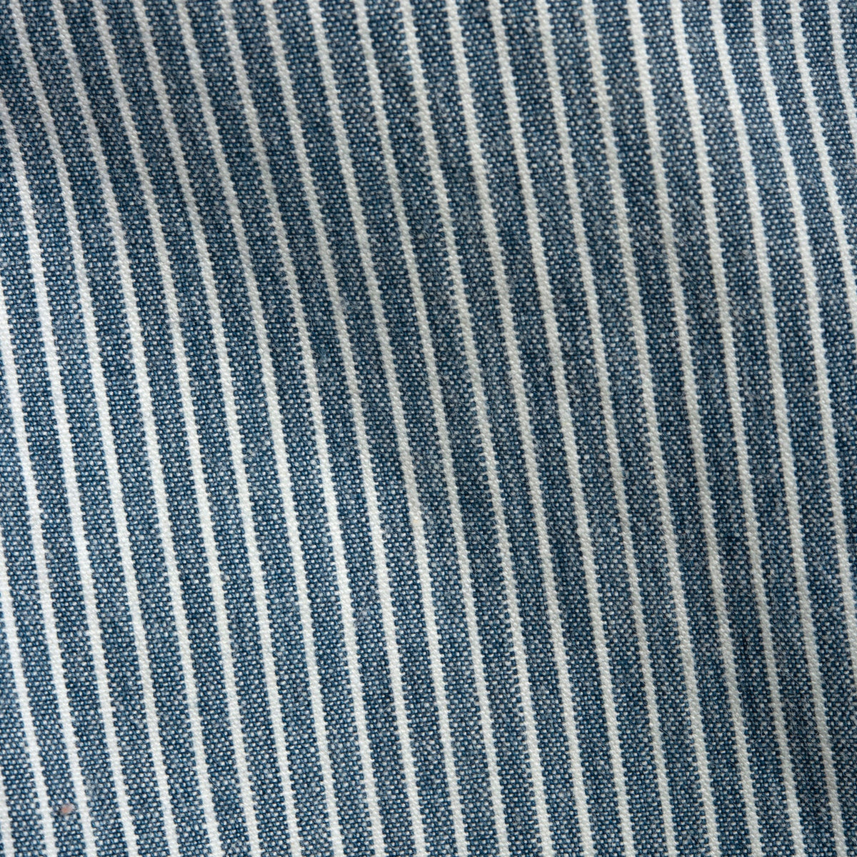 Girls Blue Striped Denim Trousers