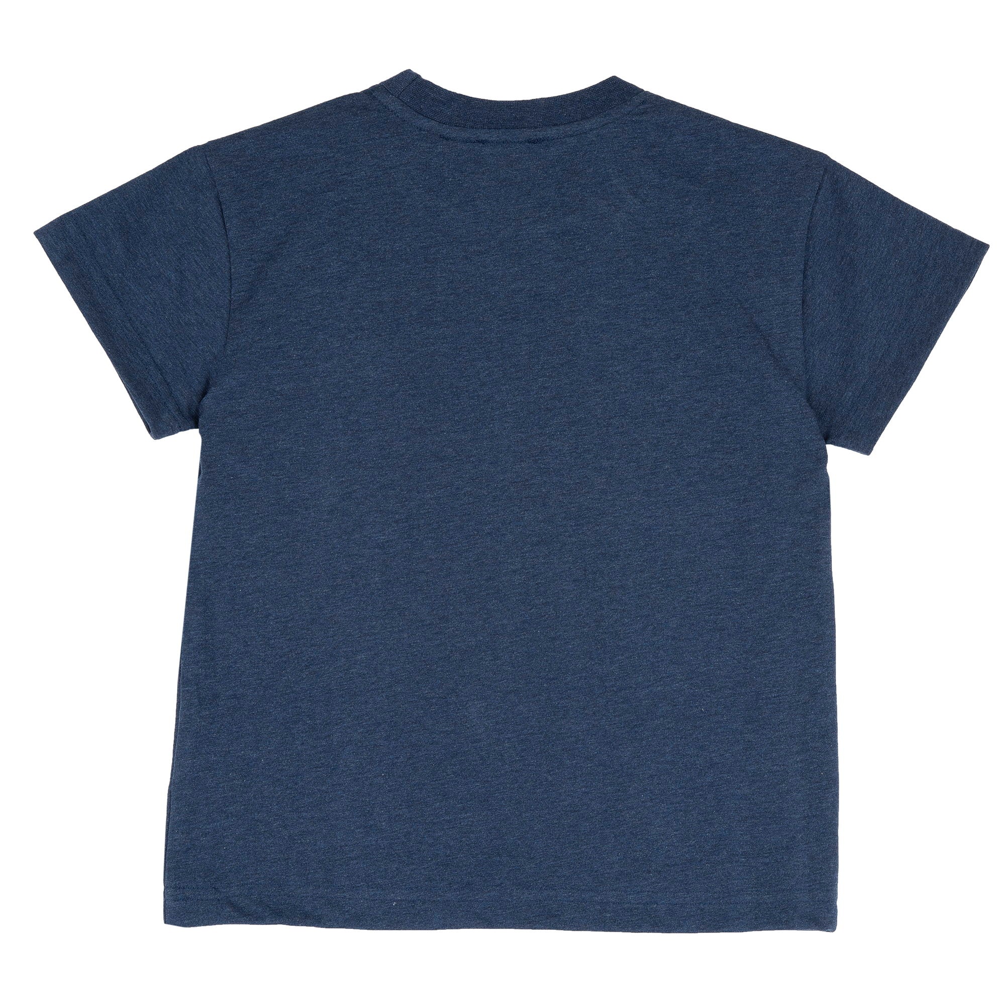 Medium Blue Typography Printed Cotton Blend T-Shirt for Boys