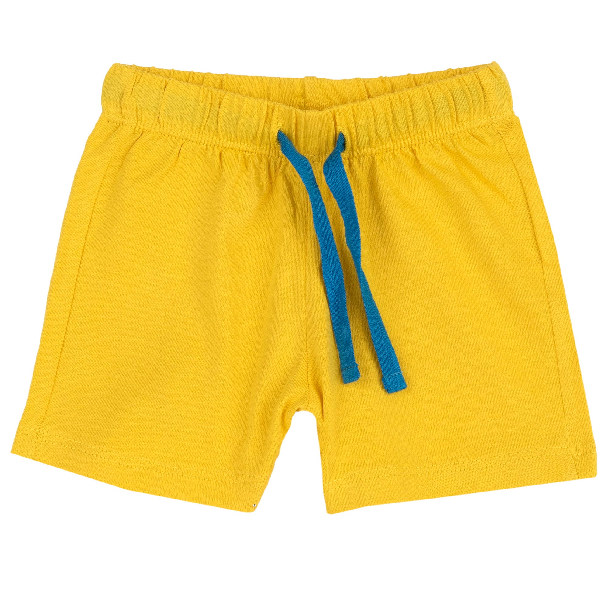 White Graphic Printed T-Shirt and Short Pants Set for Boys