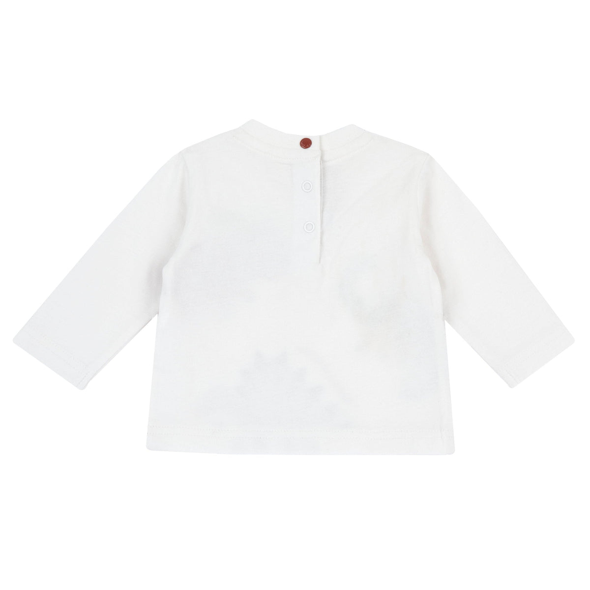 Boys White Cotton Jersey T-Shirt