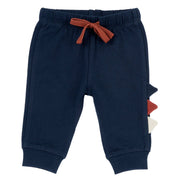Boys Navy Fleece Joggers