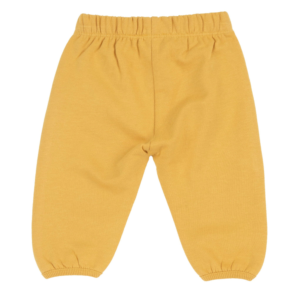 Boys Yellow Brushed Fleece Trousers