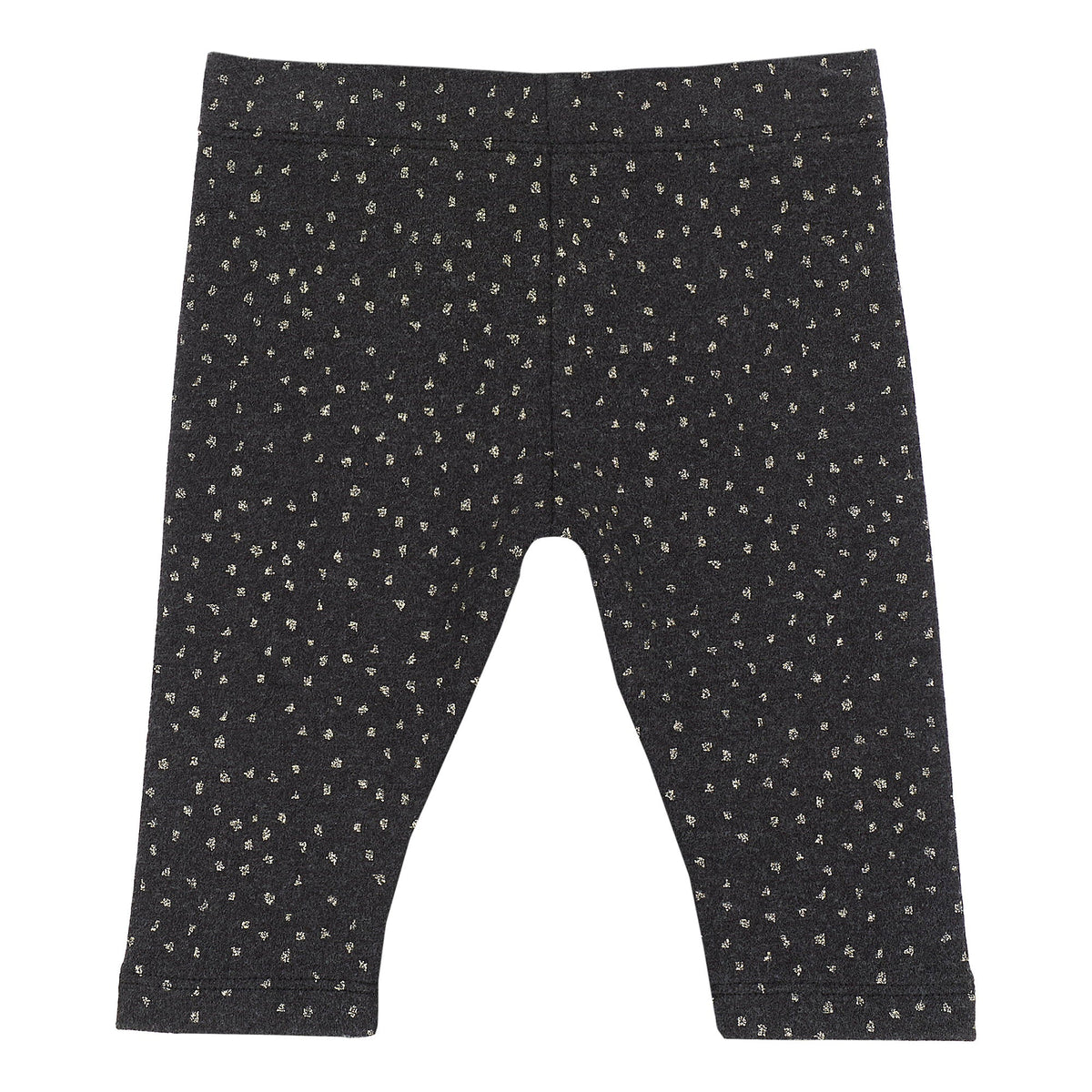 Girls Brown Bow Interlock Sweatshirt & Leggings Set