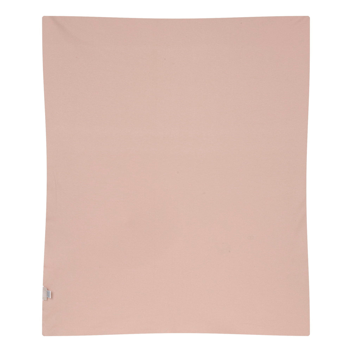 Girls White Interlock Baby Blanket