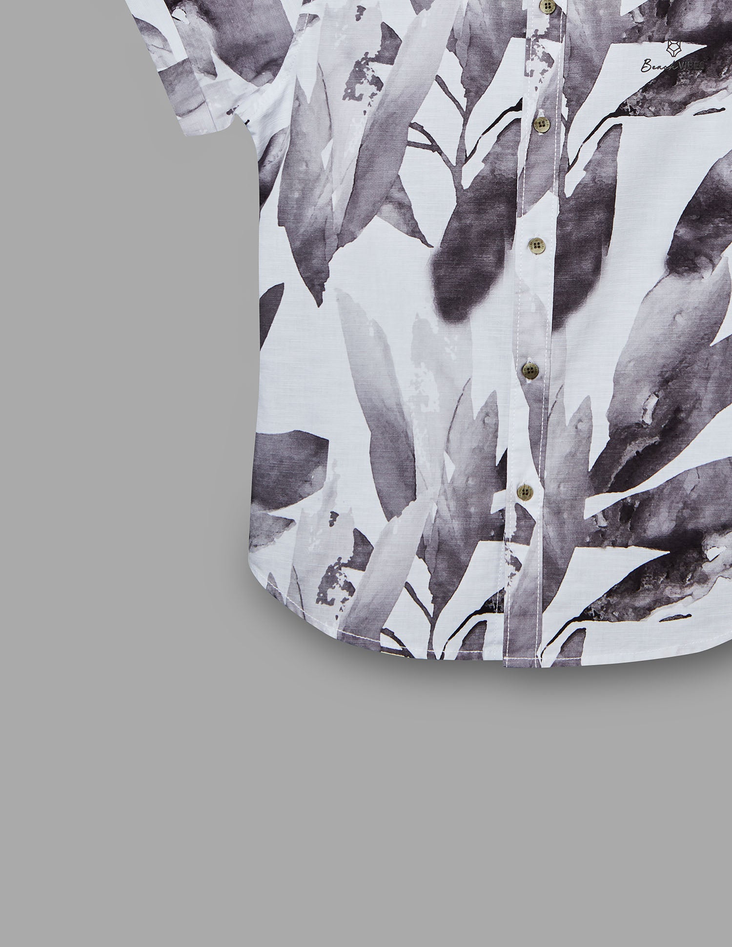 Boys Black Cotton Printed Shirt – Full Sleeve