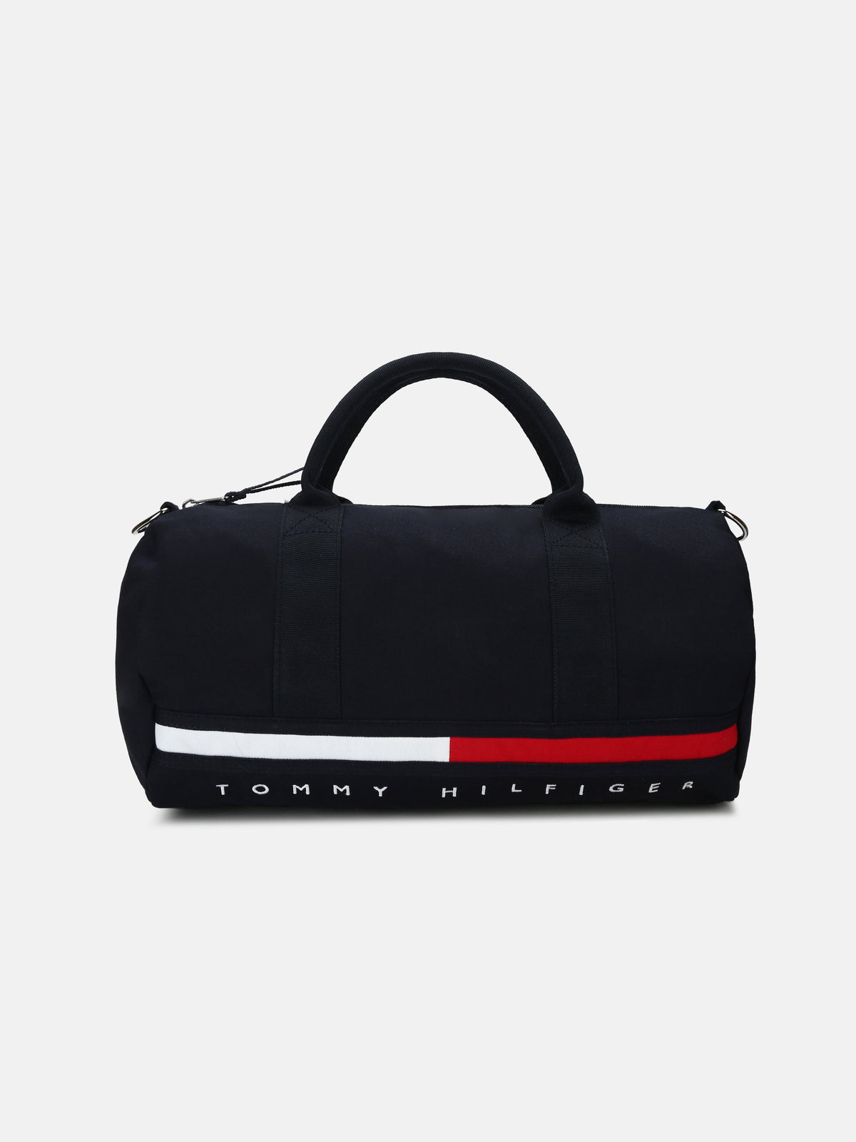 Boys Striped Black Polyester Duffle Bag Sky Captain