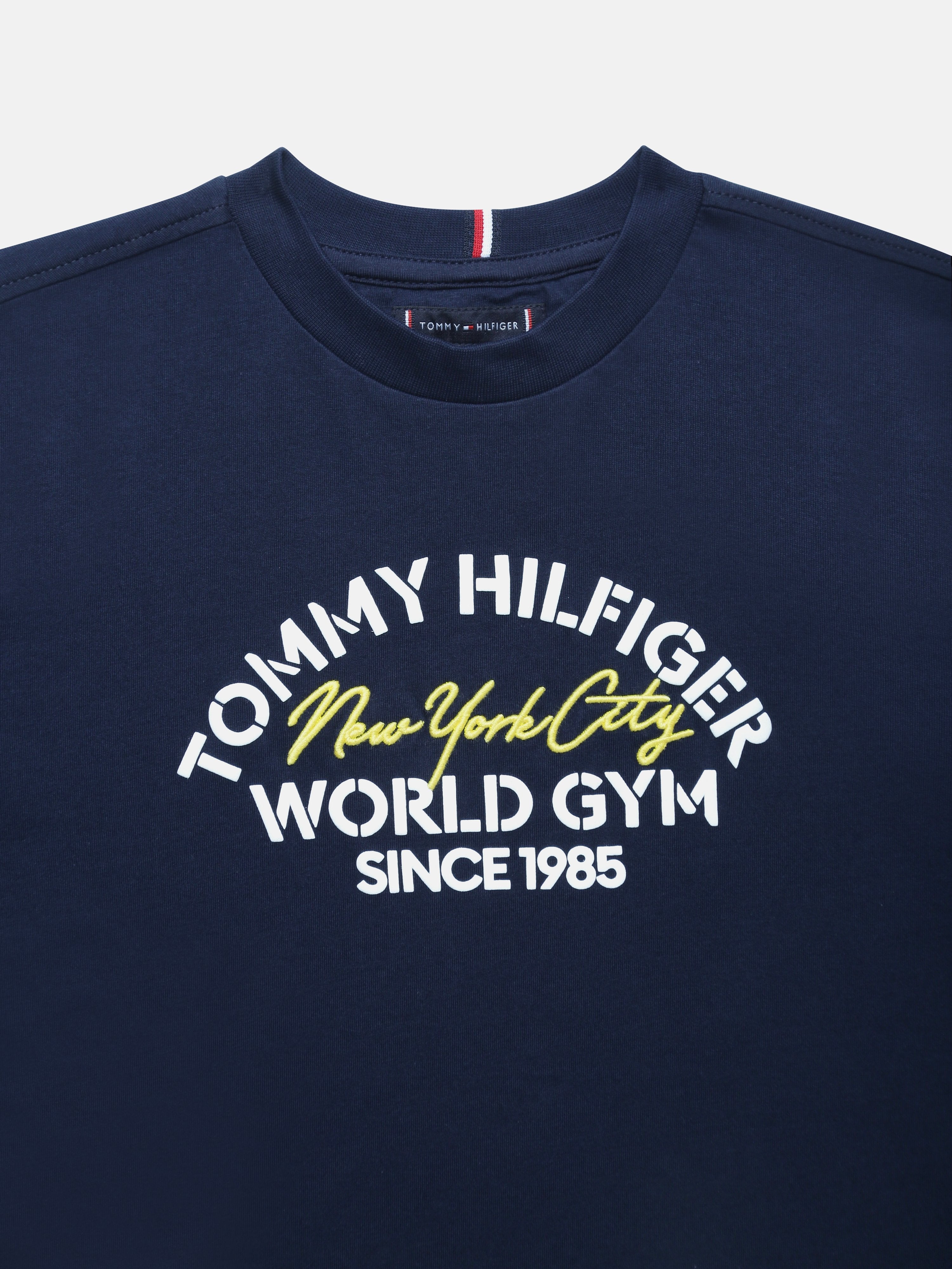 Boys Navy Graphic Crew Neck Comfort Fit T-Shirt