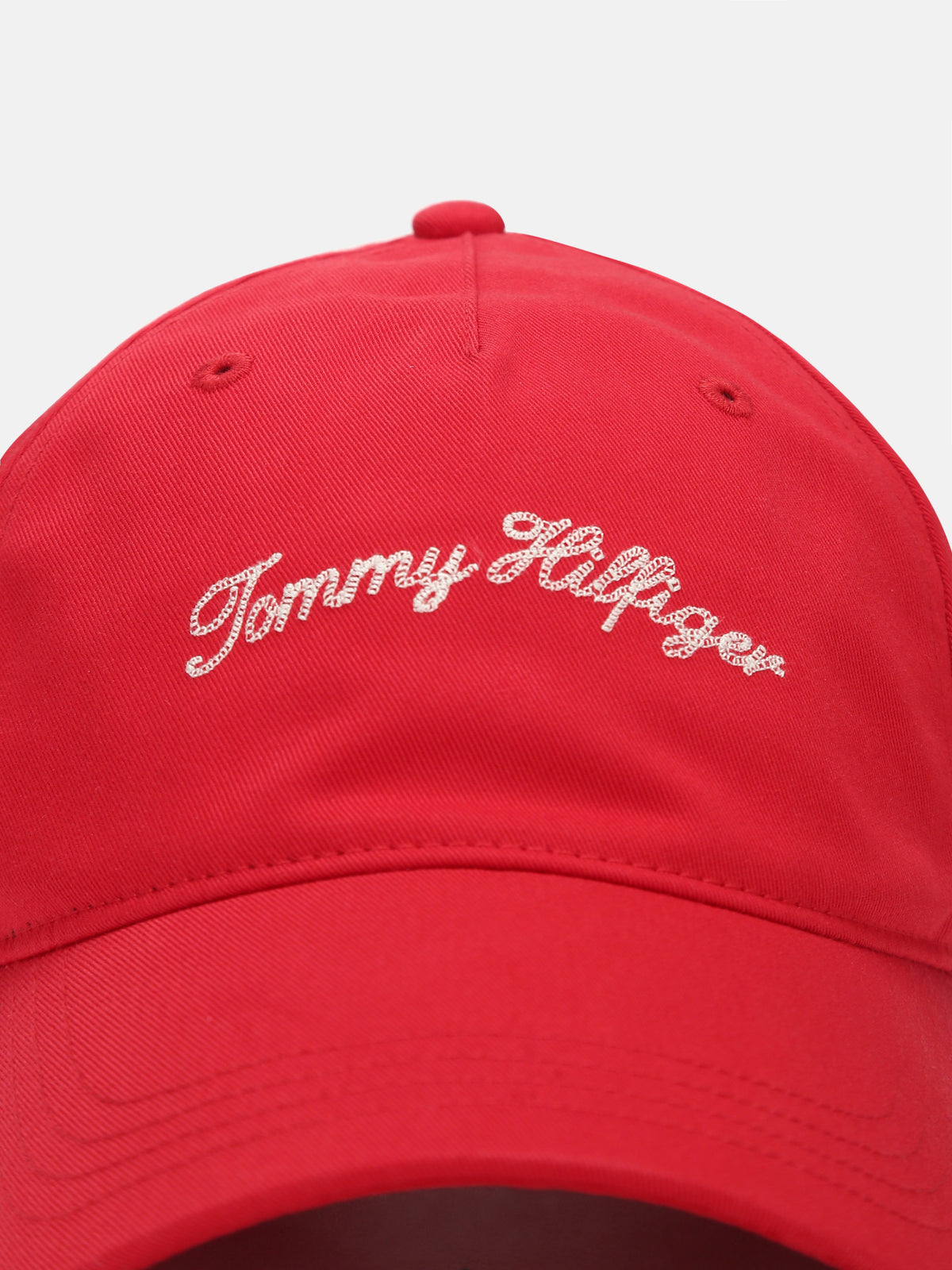 Logo Baseball Cap for Boys Red
