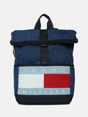 Logo Backpack for Boys Blue