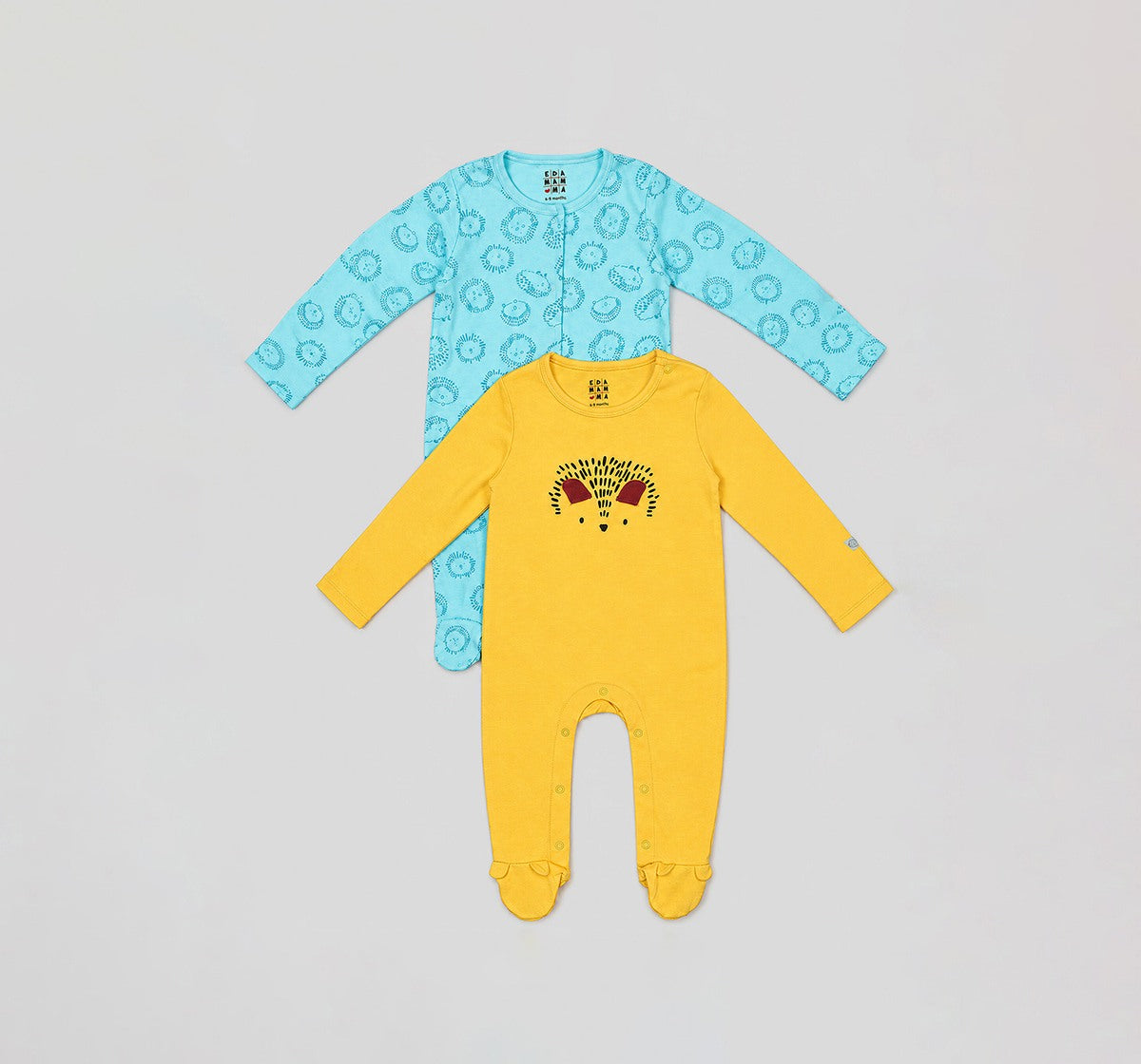 Sleepsuit Interlock Multi Pack of 2