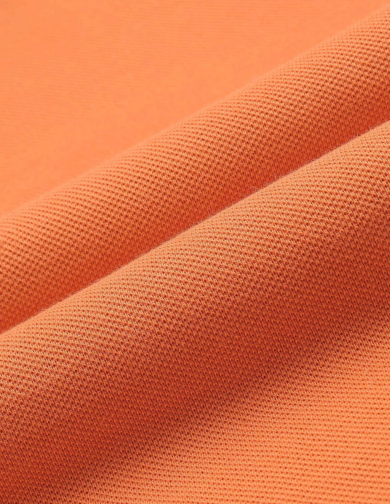 Boys Orange Cotton Solid Regular Fit T-Shirt