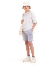 Rare Ones Boys Light Blue Drawstring Regular Fit Shorts