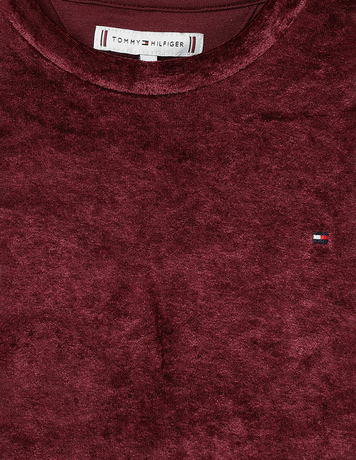 Girls Maroon Modal Blend Casual Knee-Length Dress