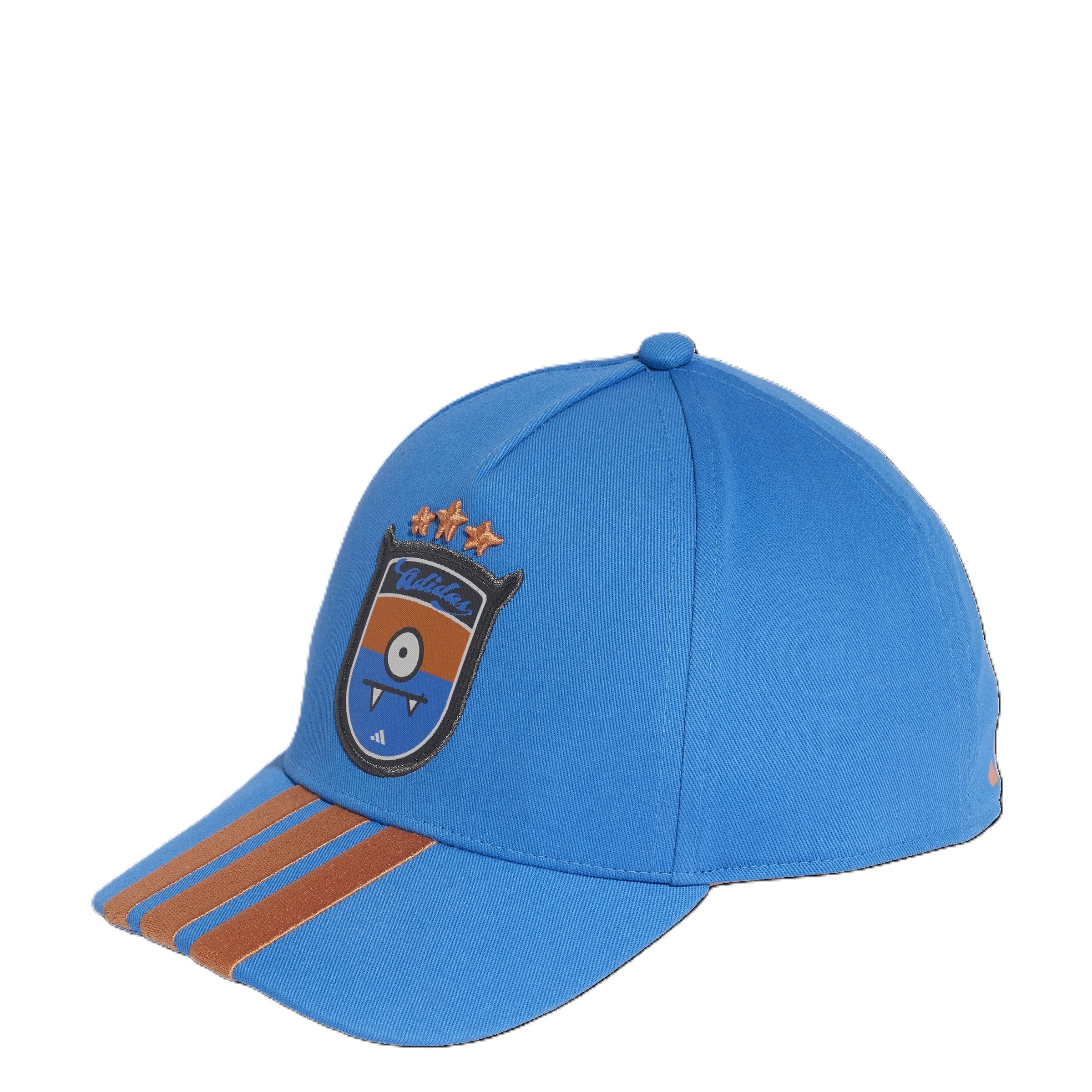 Kids Blue Printed Cotton Sports Cap