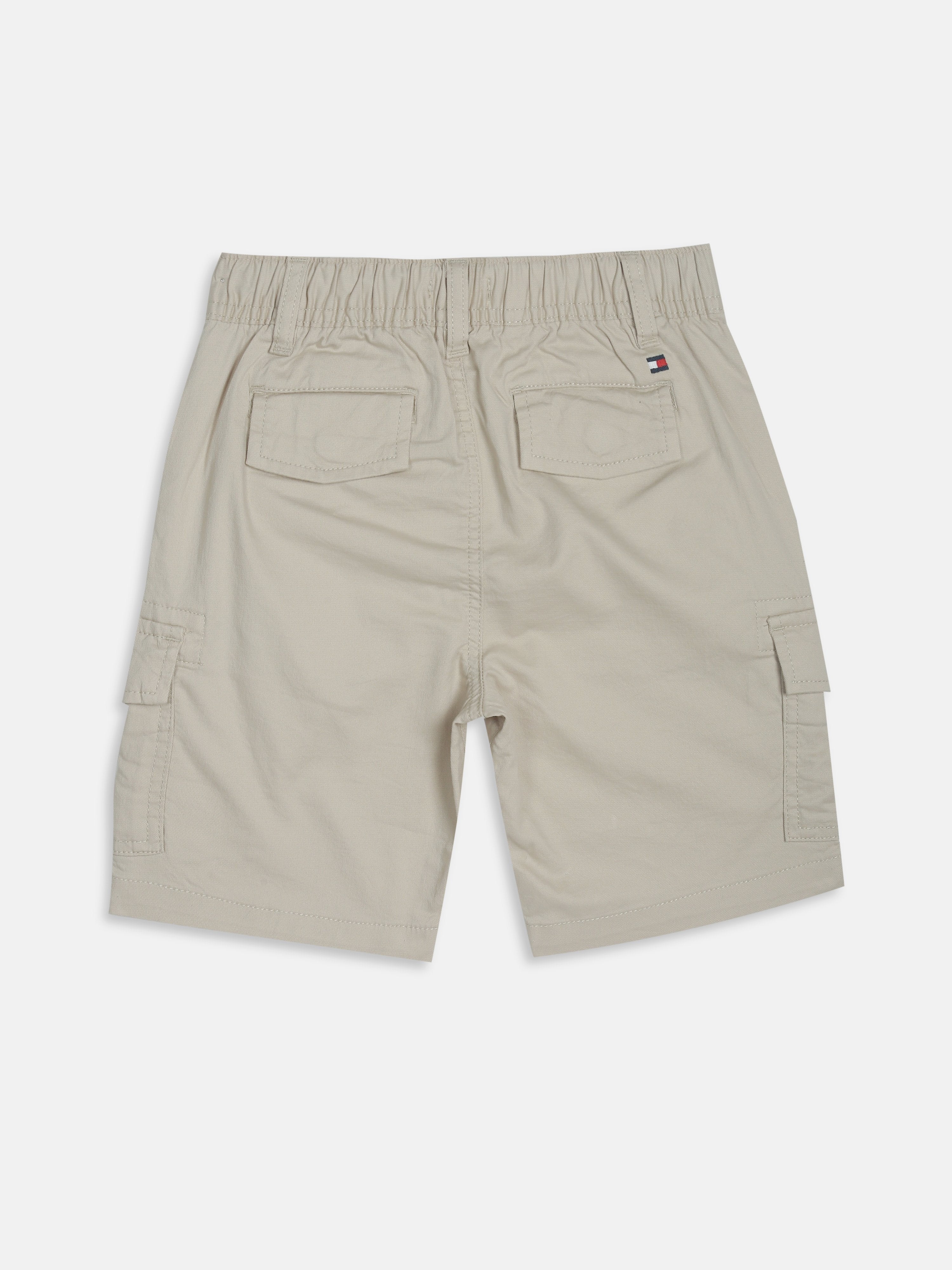 Boys Grey Solid Relaxed Fit Casual Non-Denim Pants