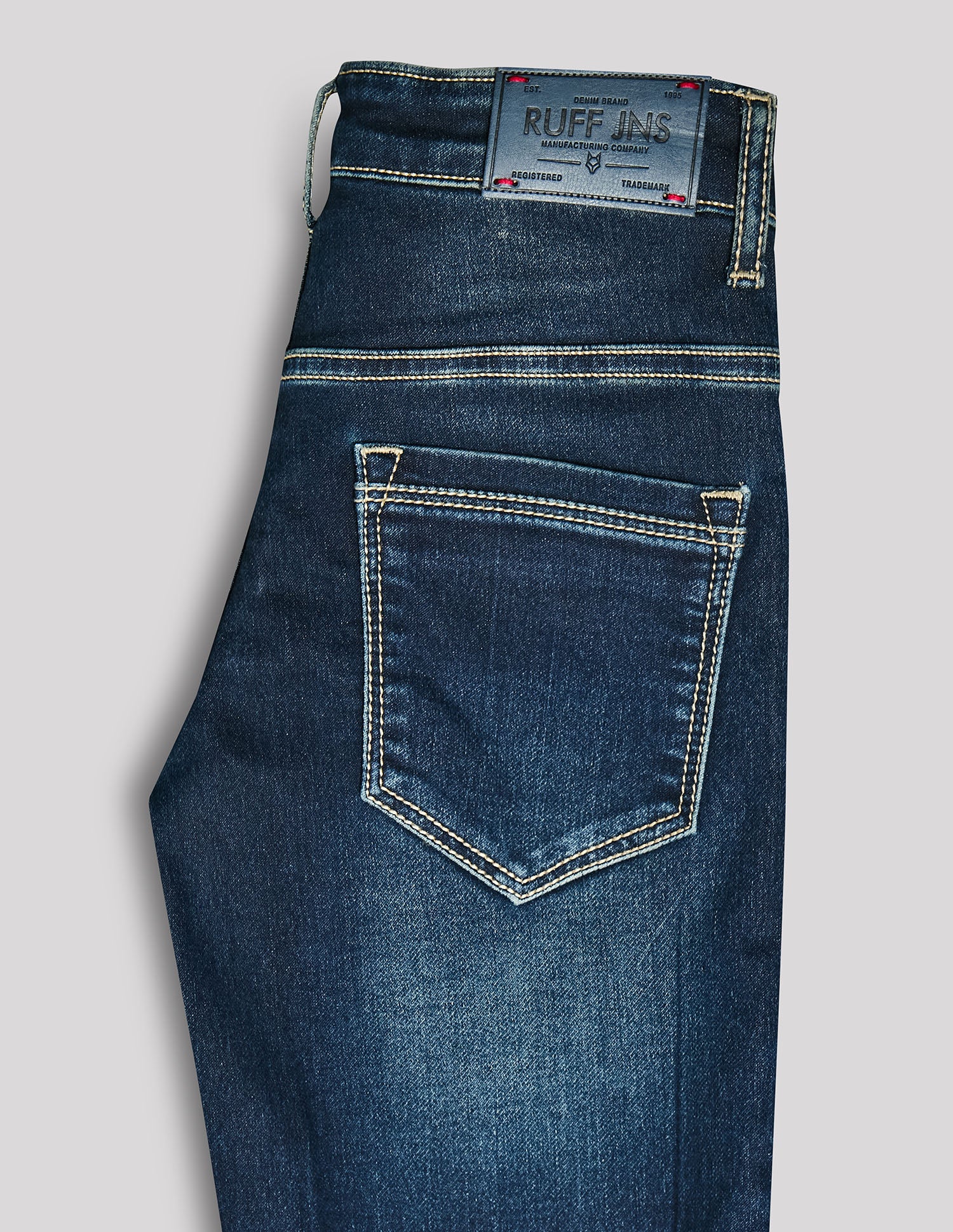 Boys Denim-X Cotton Regular Fit Casual Jeans