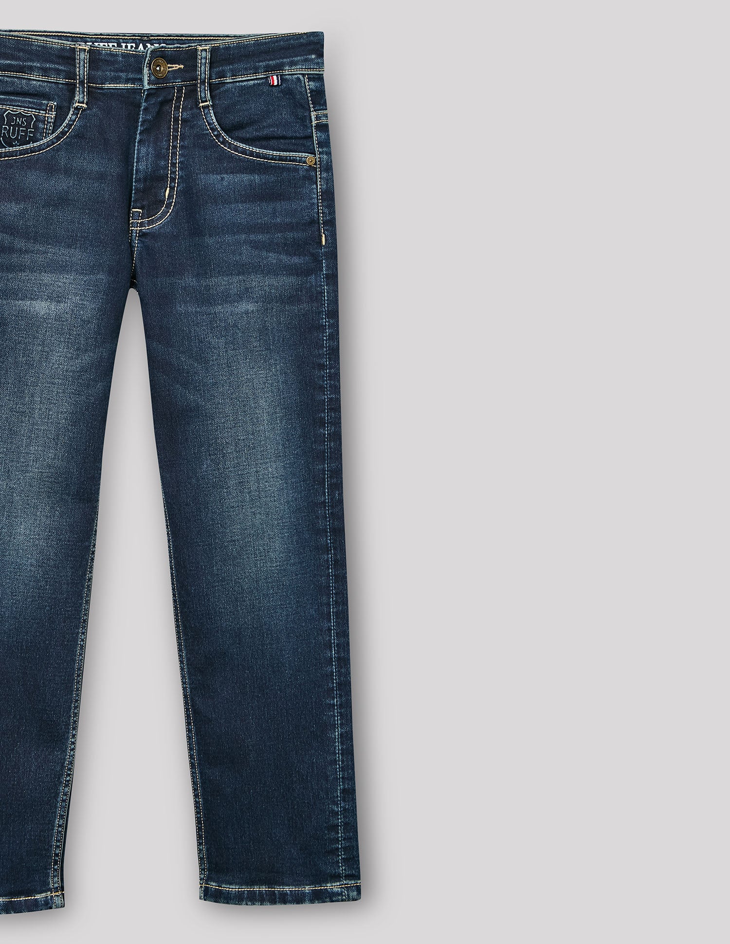 Boys Denim-X Cotton Regular Fit Casual Jeans