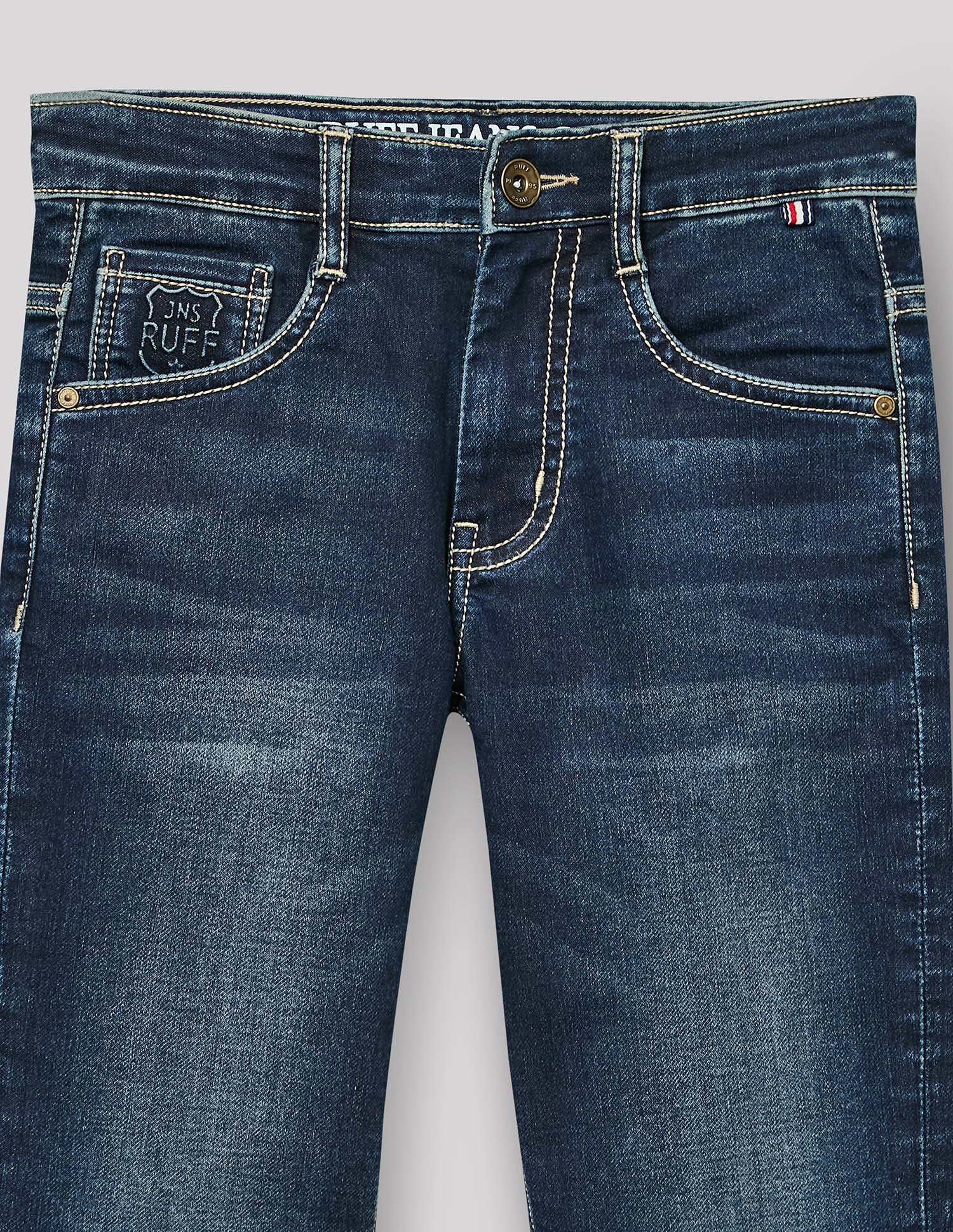 Boys Denim-X Cotton Regular Fit Casual Jeans