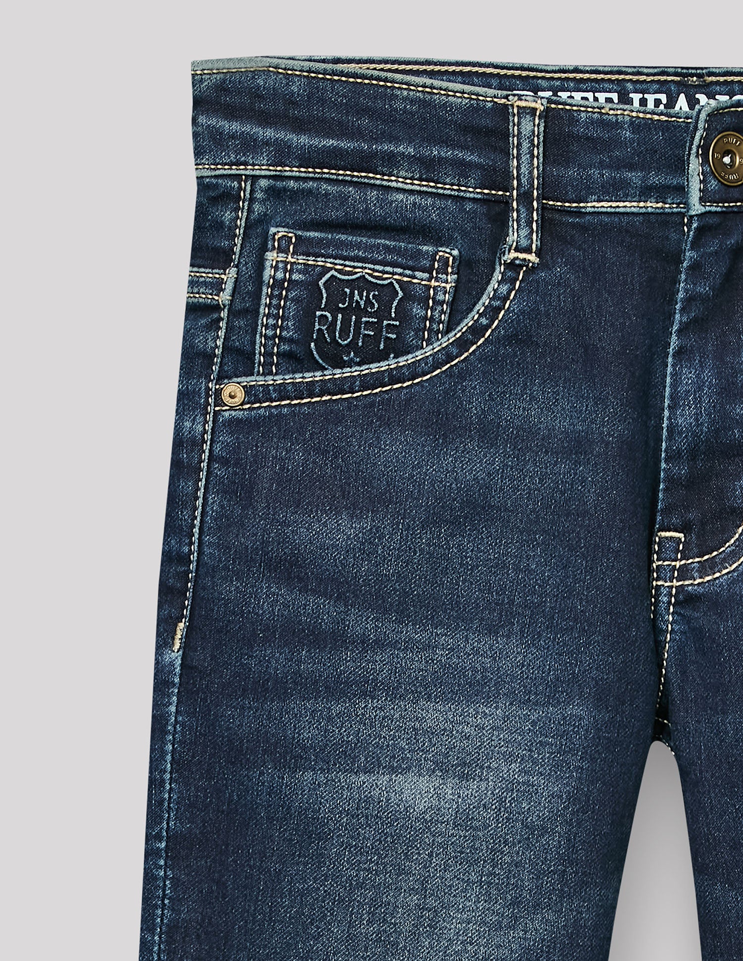 Boys Denim-X Cotton Regular Fit Casual Jeans