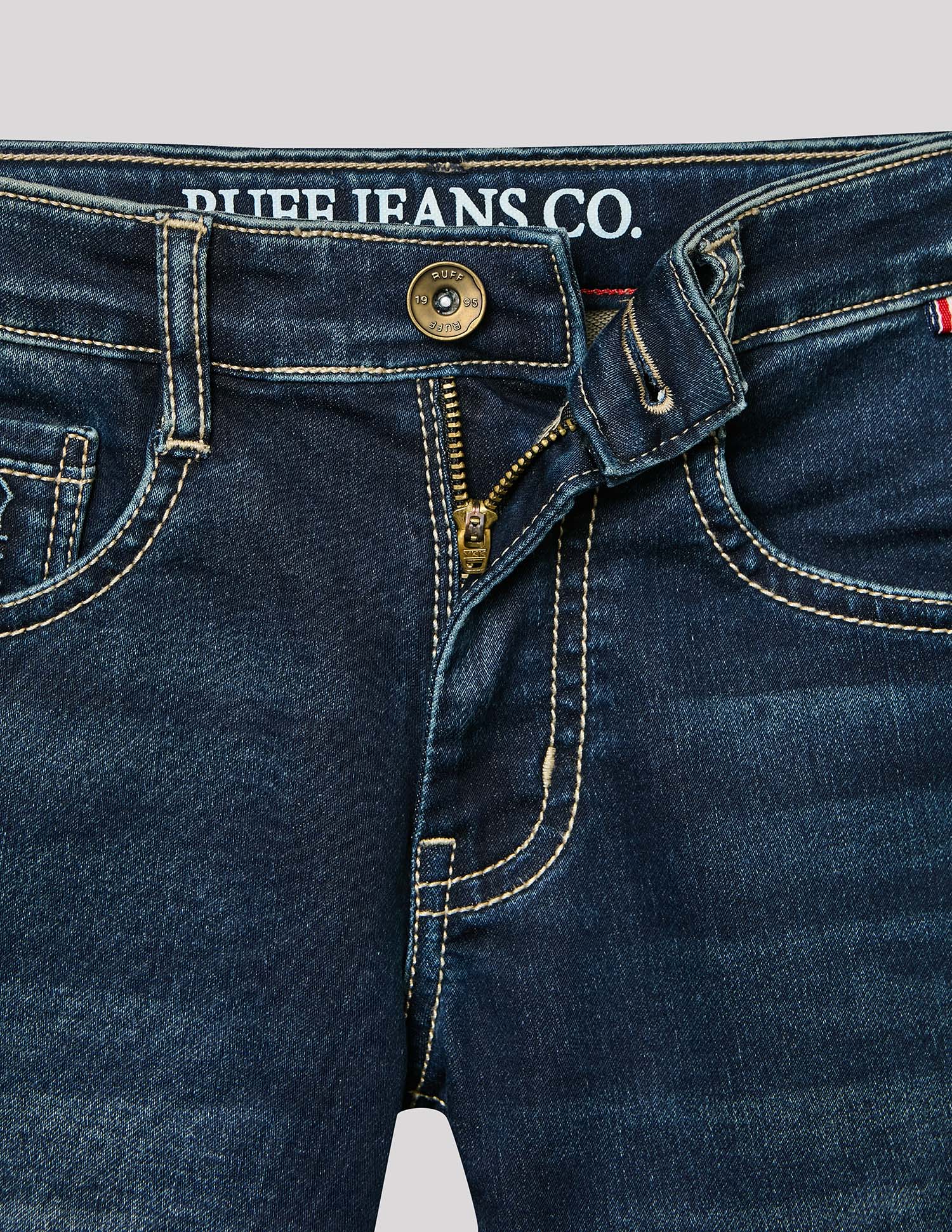 Boys Denim-X Cotton Regular Fit Casual Jeans