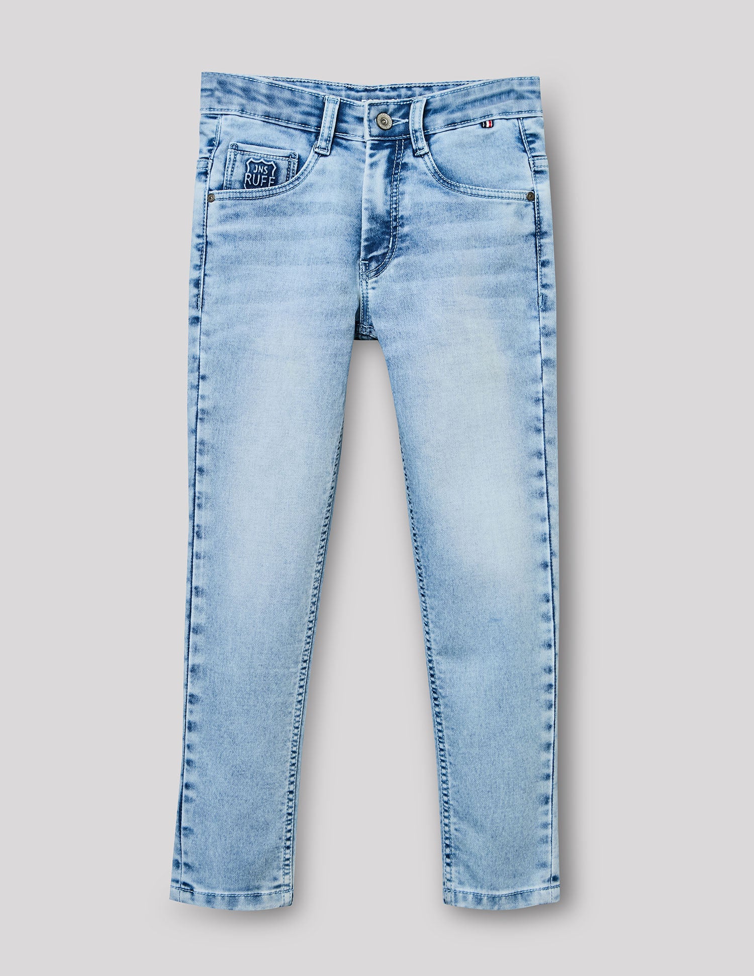 Boys Stone Cotton Regular Fit Casual Jeans