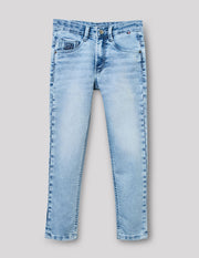 Boys Stone Cotton Regular Fit Casual Jeans