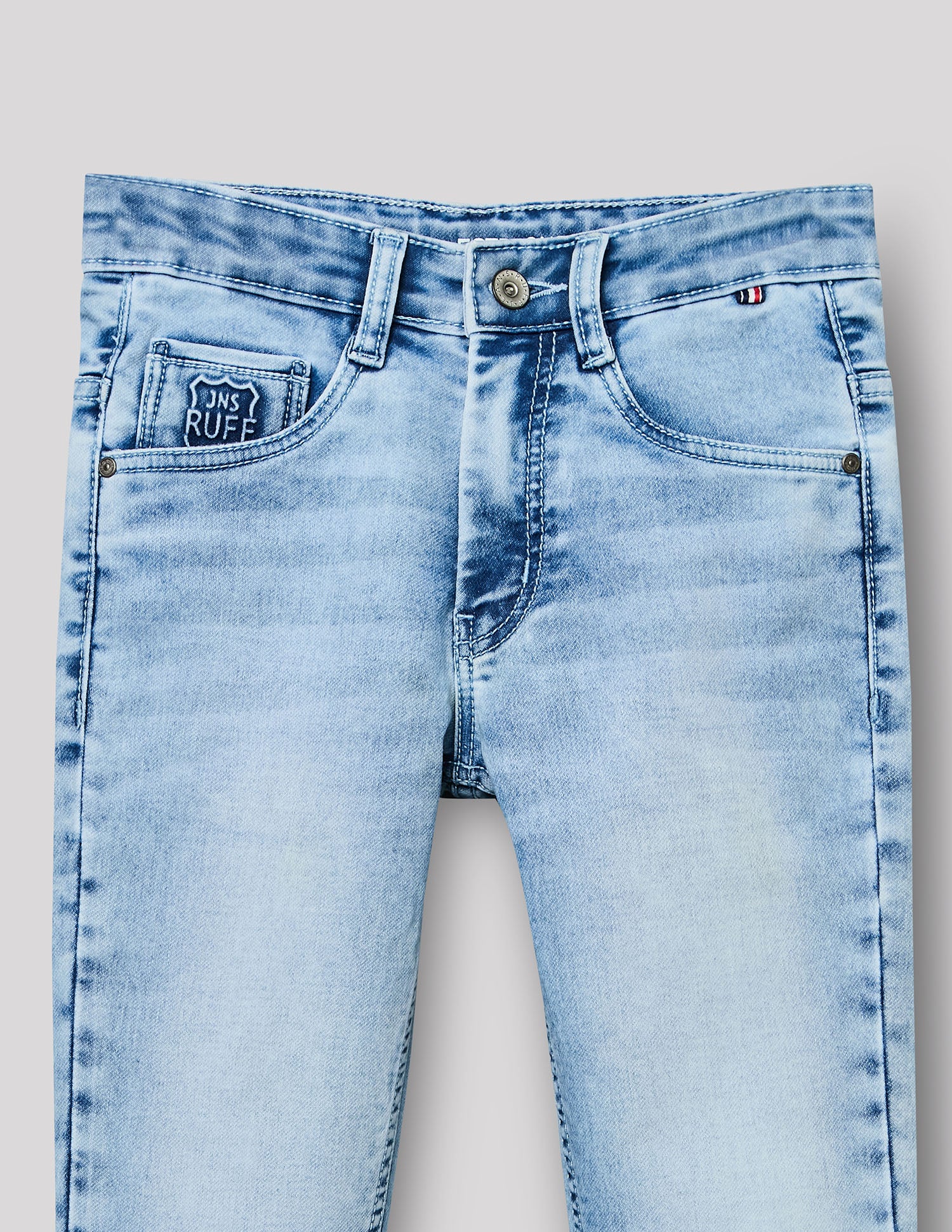 Boys Stone Cotton Regular Fit Casual Jeans
