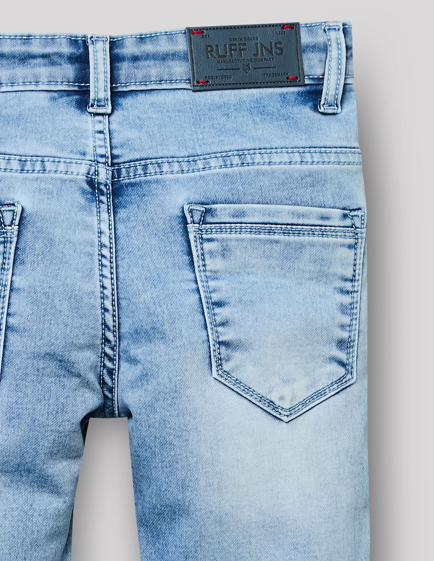 Boys Stone Cotton Regular Fit Casual Jeans