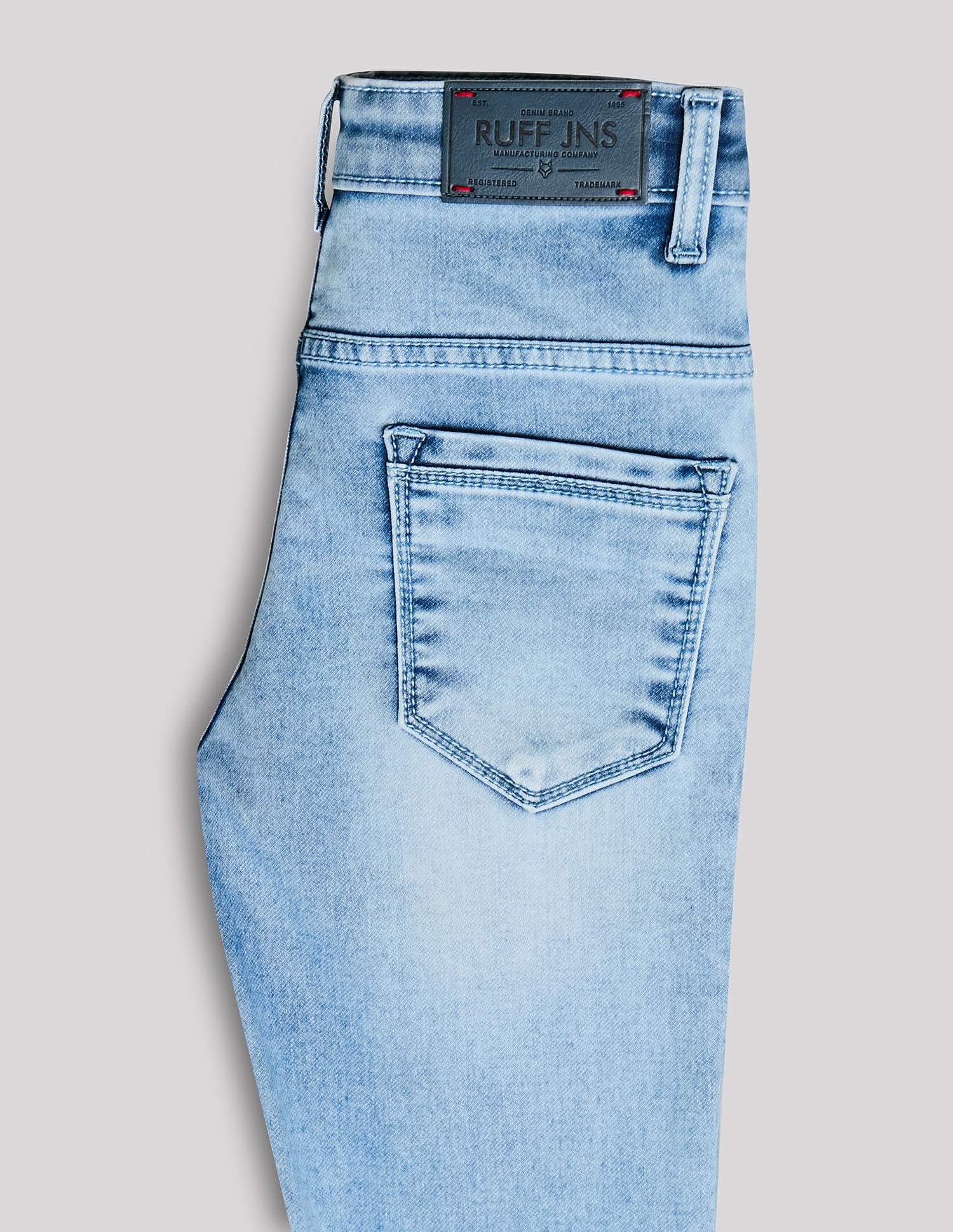 Boys Stone Cotton Regular Fit Casual Jeans