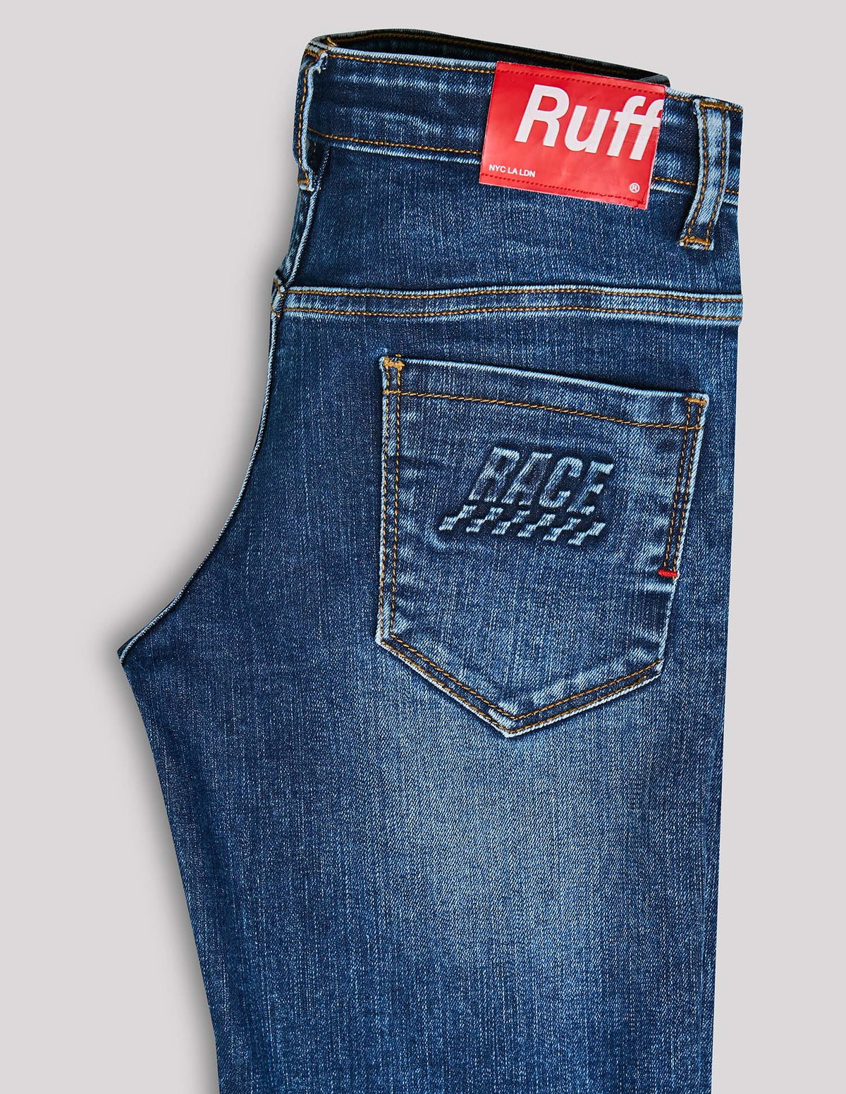 Boys Denim-X Stretch Straight Fit Jeans