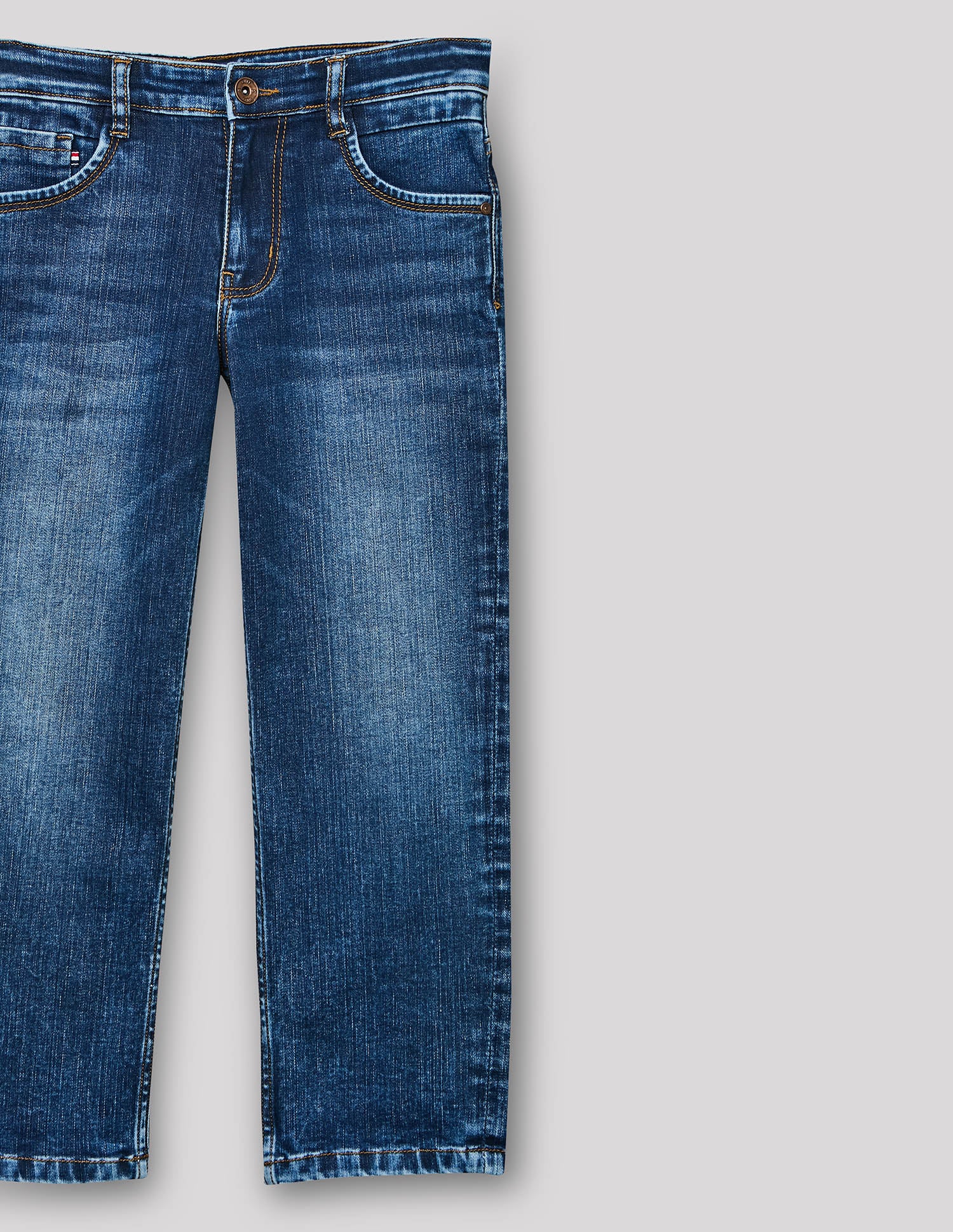Boys Denim-X Stretch Straight Fit Jeans