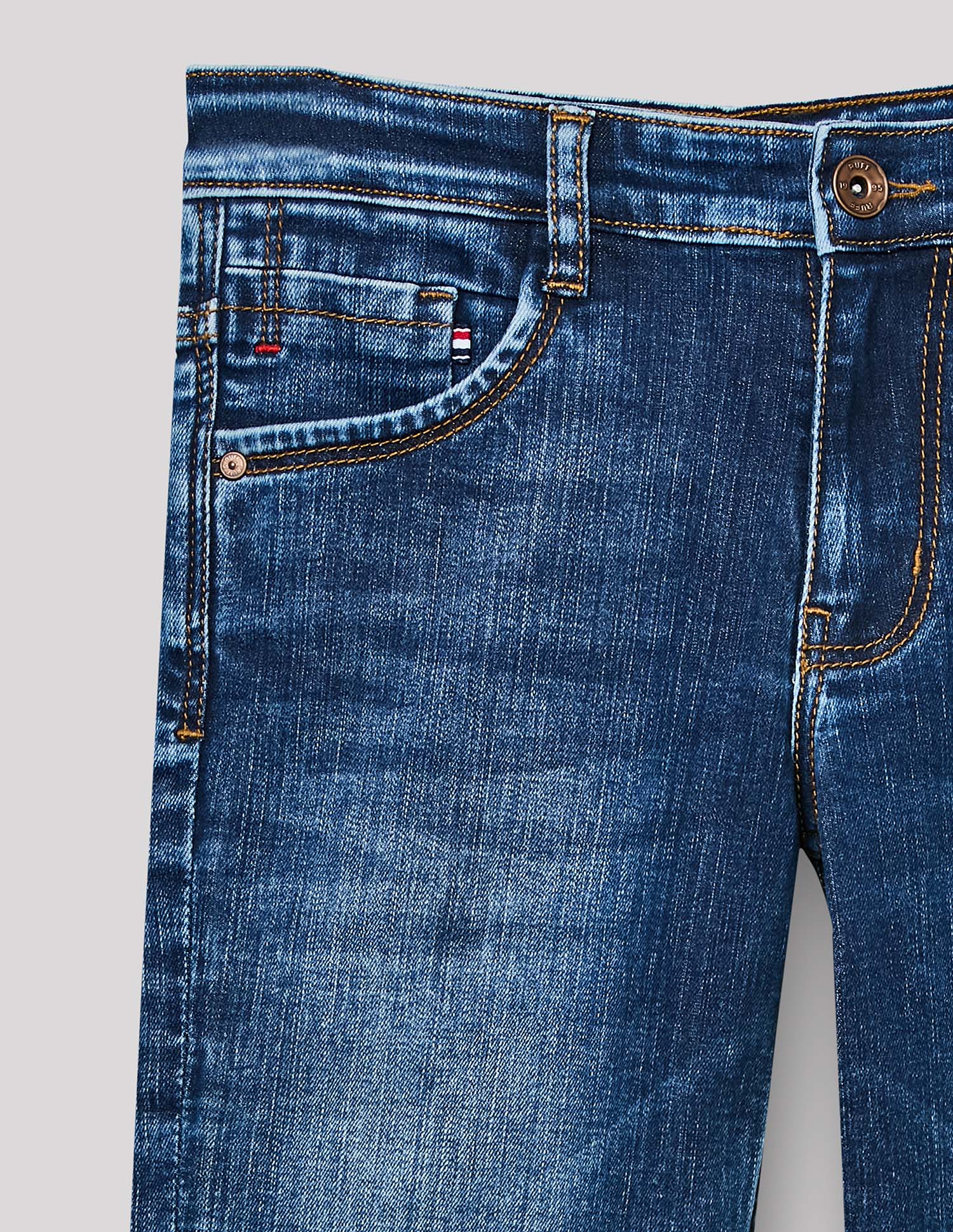 Boys Denim-X Stretch Straight Fit Jeans