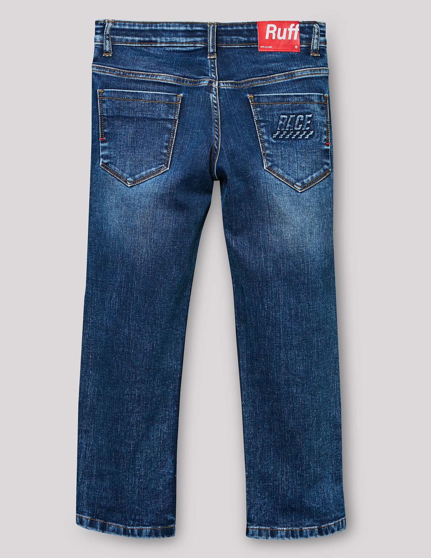 Boys Denim-X Stretch Straight Fit Jeans